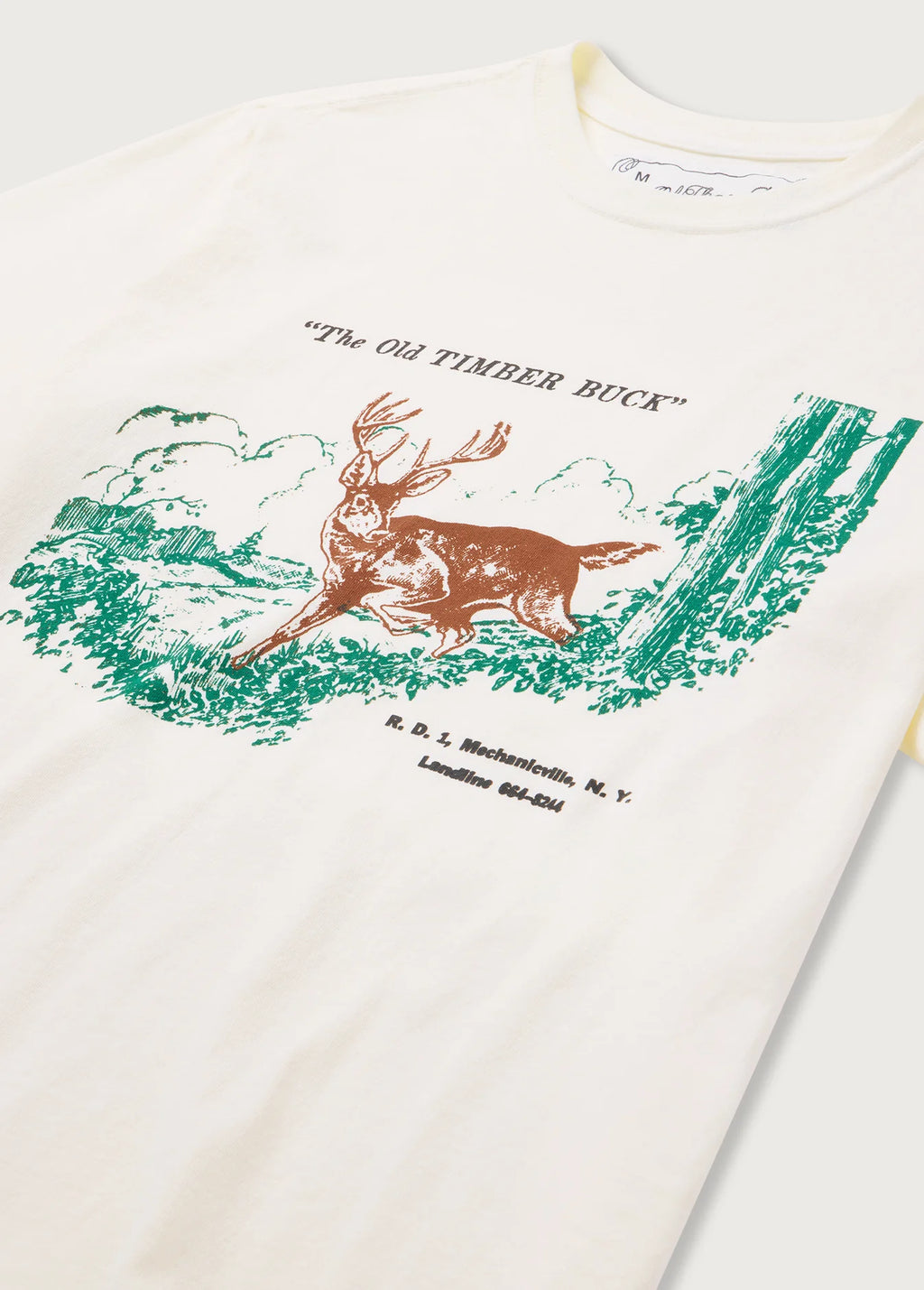 Old Timber Buck T-Shirt Bone