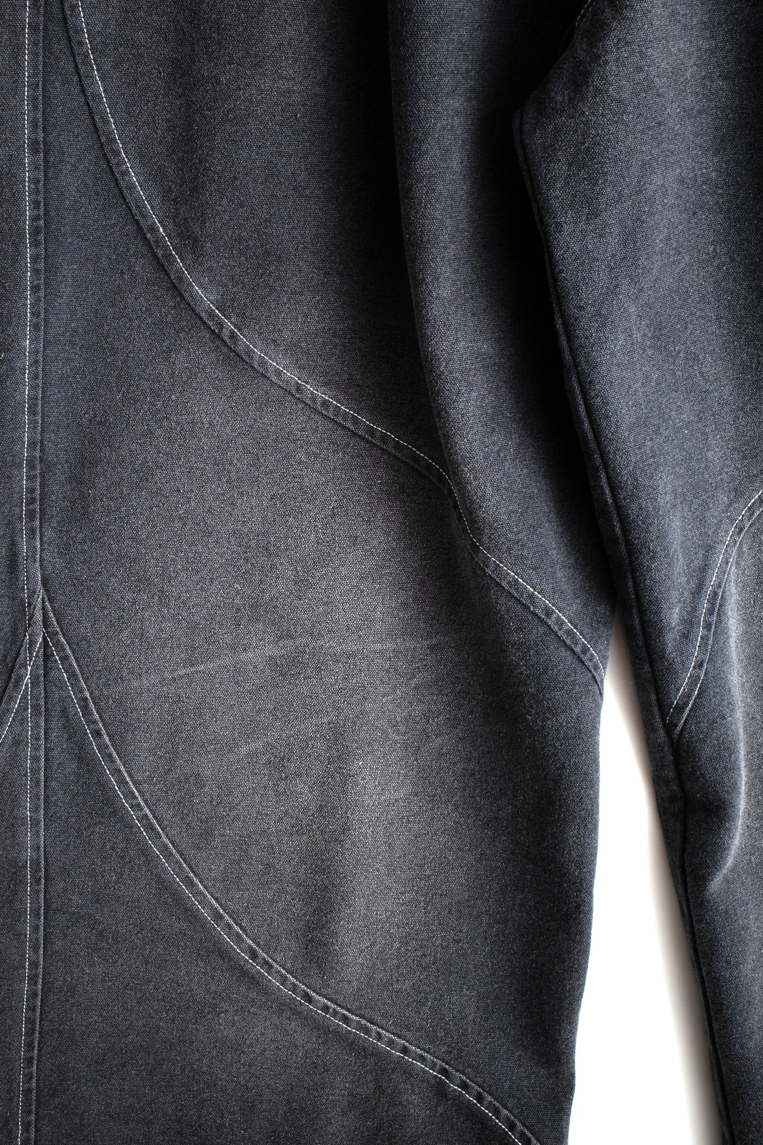 Denim Slant Pant Washed Black