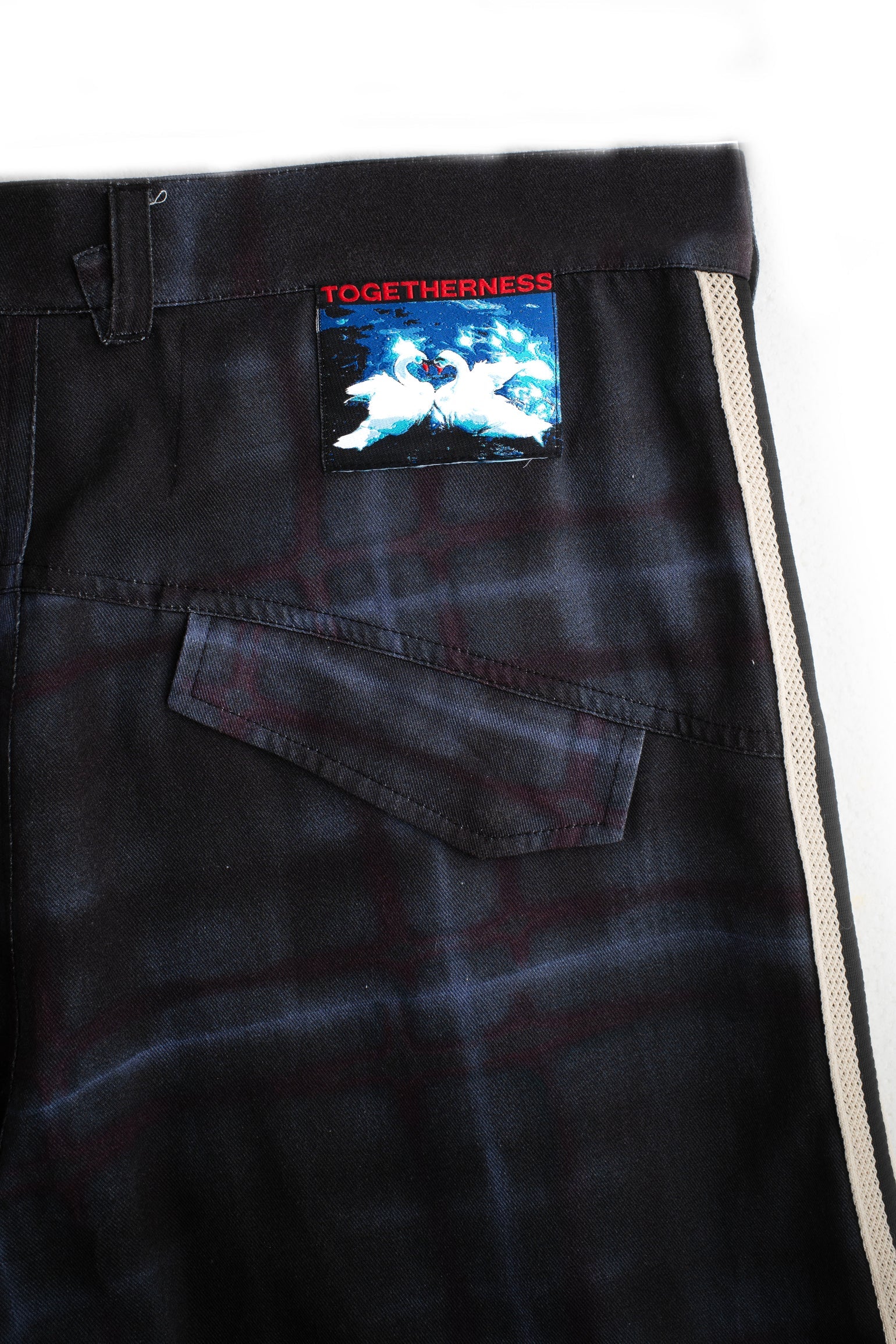 Haze Plaid Short Black