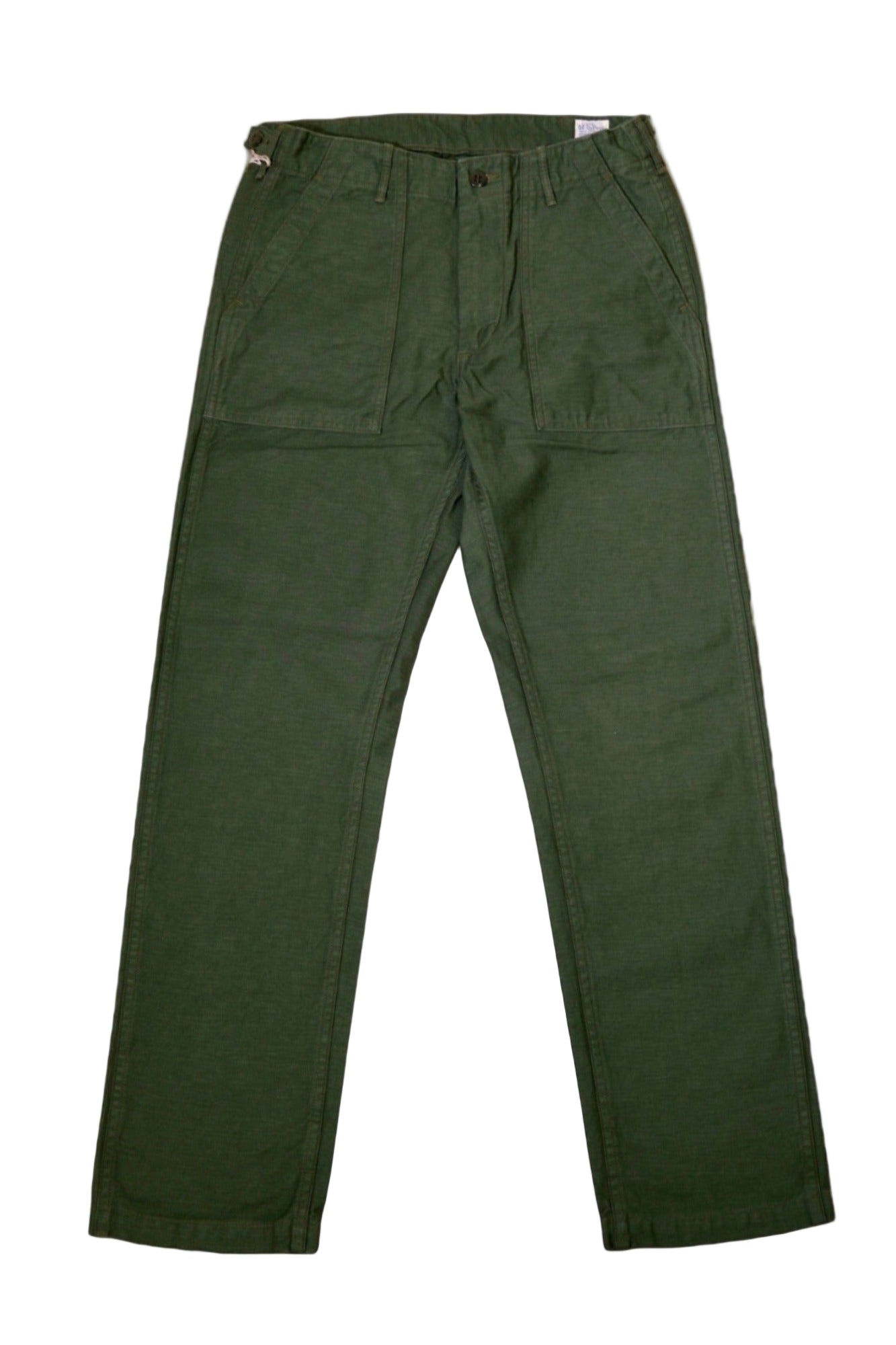 Slim Fatigue Pants Green