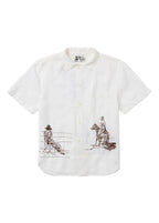 Remember Me Camp Shirt Ivory