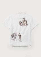 Remember Me Camp Shirt Ivory