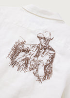 Remember Me Camp Shirt Ivory