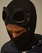 Extrafine Merino Wool Ski Mask Black