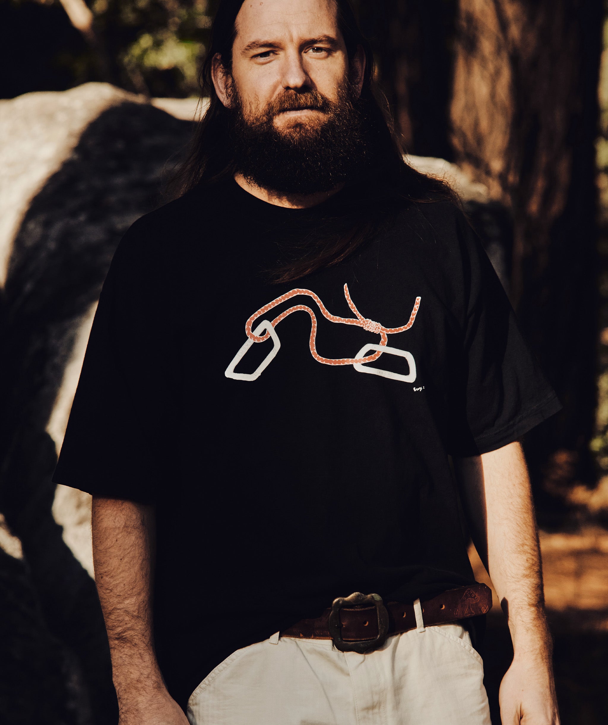 Rockcraft Tee Coal
