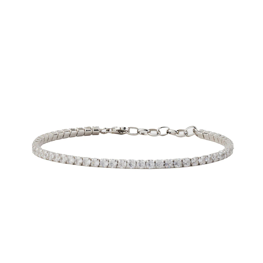 Silver Tennis Bracelet