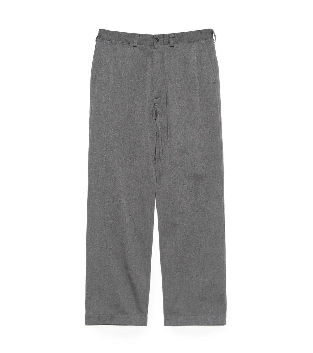 Wide Straight Chino Pants Heather Gray