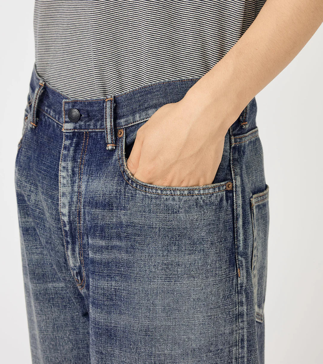 Selvage Denim Pants Vintage Indigo