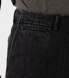 Wide Denim Pants Gray