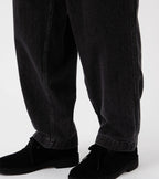 Wide Denim Pants Gray