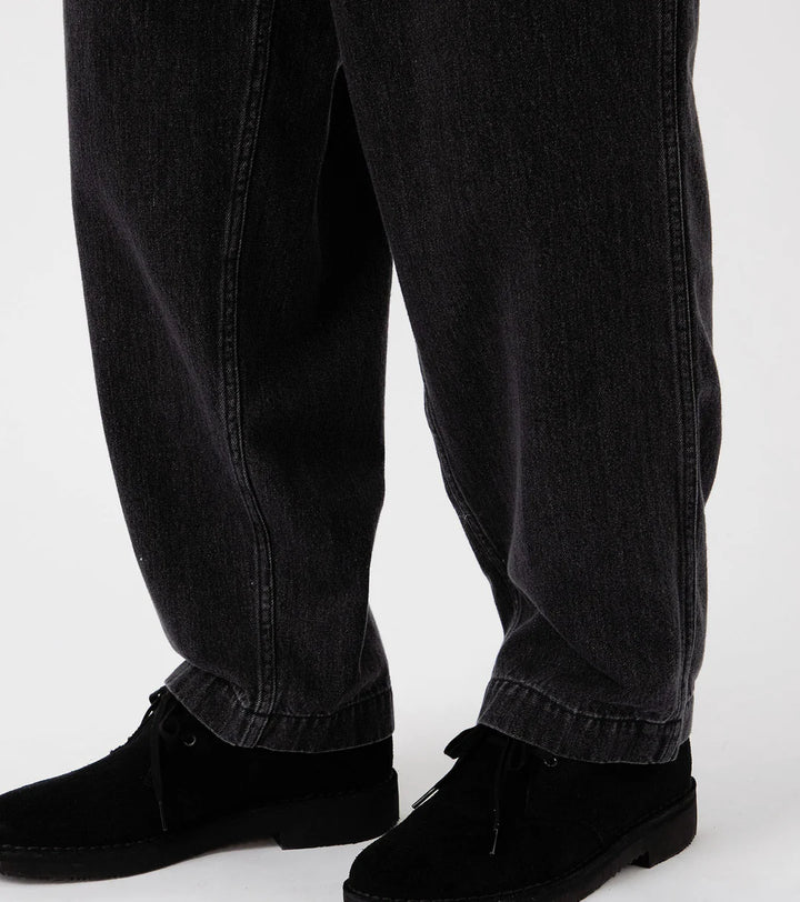 Wide Denim Pants Gray
