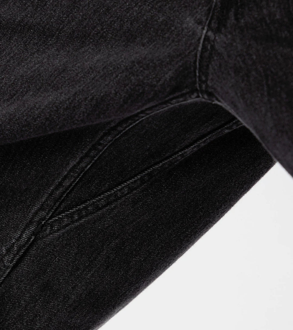 Wide Denim Pants Gray