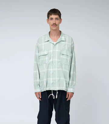 PALAKA Check Shirt Blue