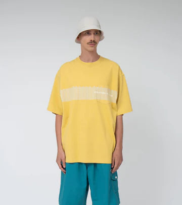 OOAL Graphic Pocket Tee Vintage Yellow