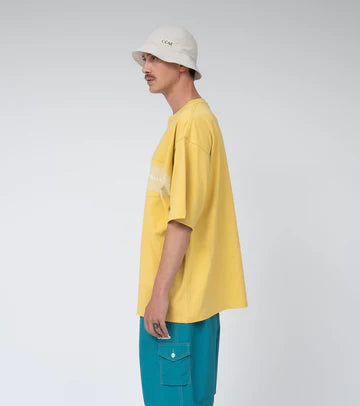 OOAL Graphic Pocket Tee Vintage Yellow