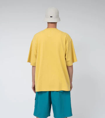 OOAL Graphic Pocket Tee Vintage Yellow