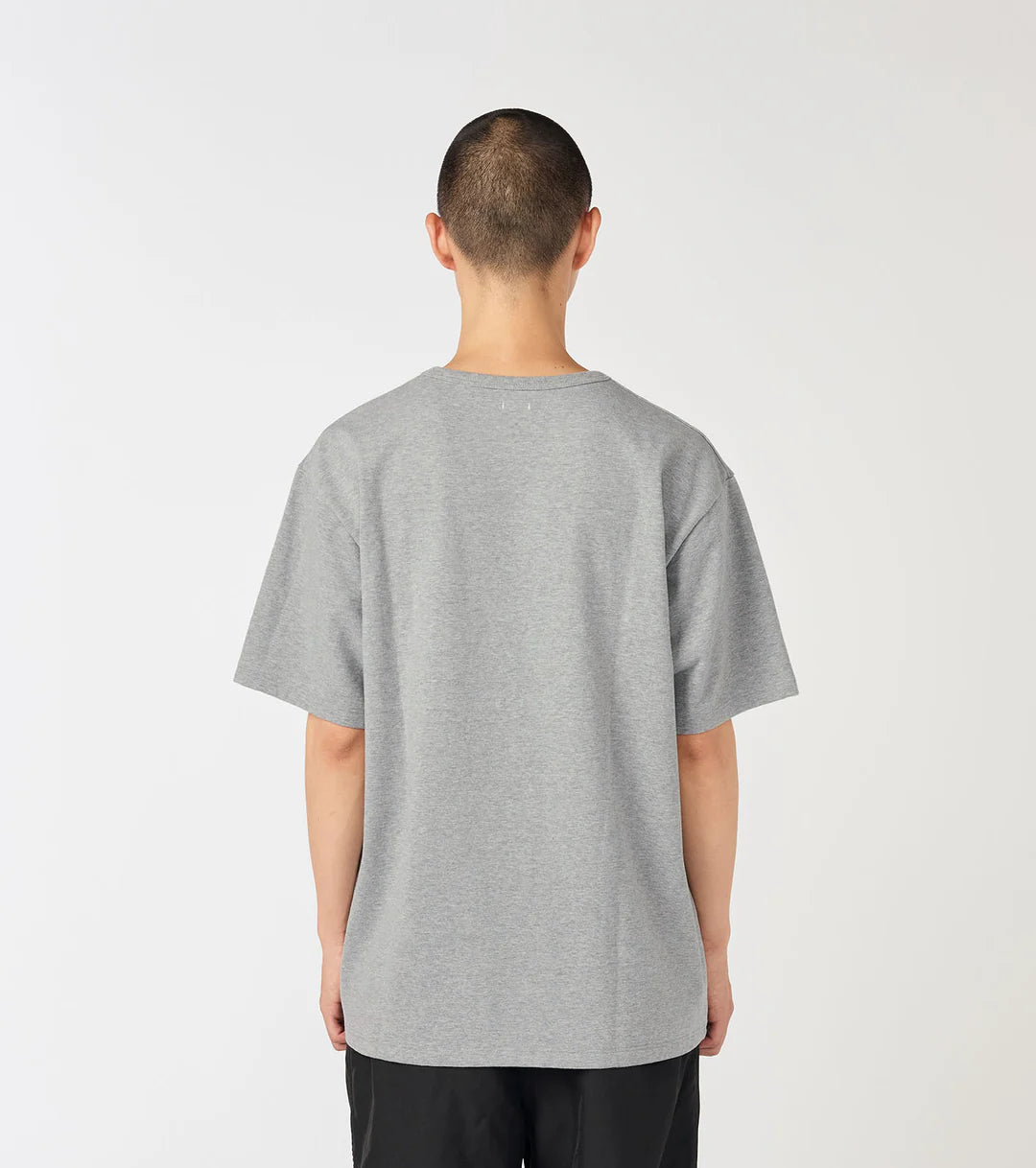 COOLMAX Jersey Pocket Tee Heather Gray