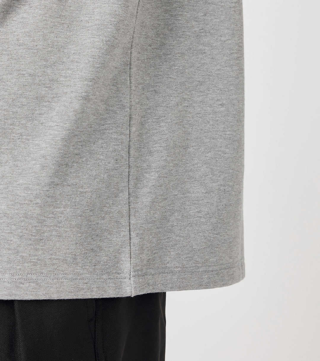 COOLMAX Jersey Pocket Tee Heather Gray