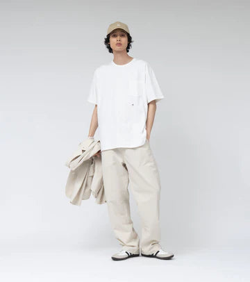 COOLMAX Jersey Pocket Tee White