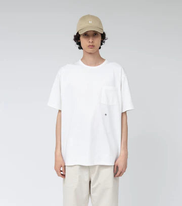 COOLMAX Jersey Pocket Tee White