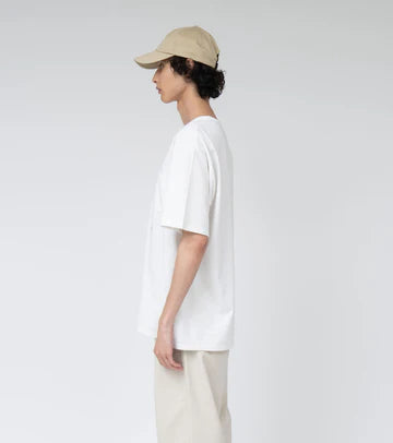 COOLMAX Jersey Pocket Tee White