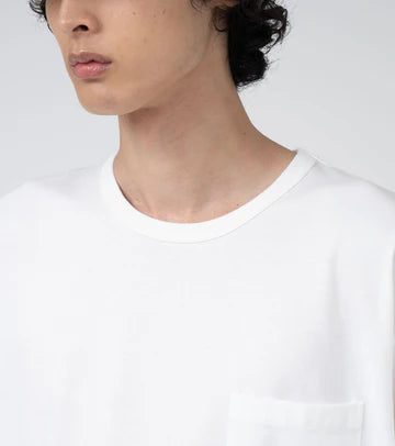 COOLMAX Jersey Pocket Tee White