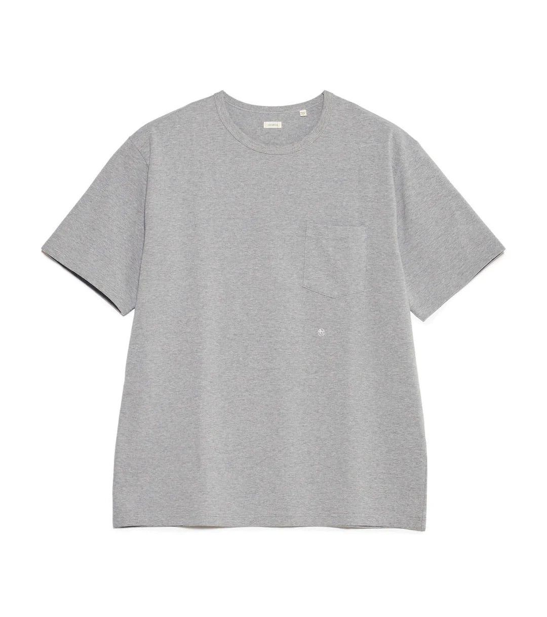 COOLMAX Jersey Pocket Tee Heather Gray