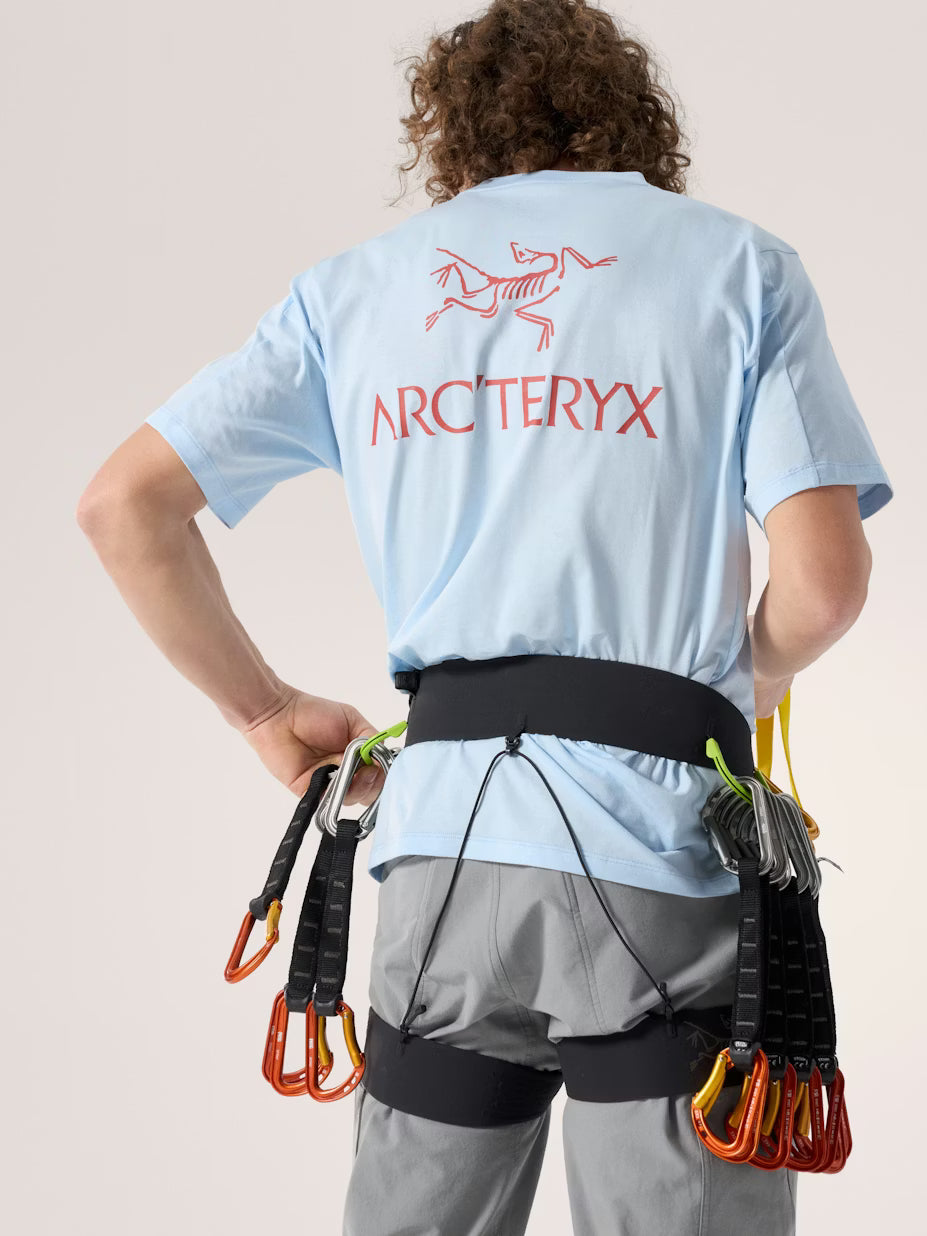 Kragg SL Cotton Bird Word SS Alpine Blue/Stone Red