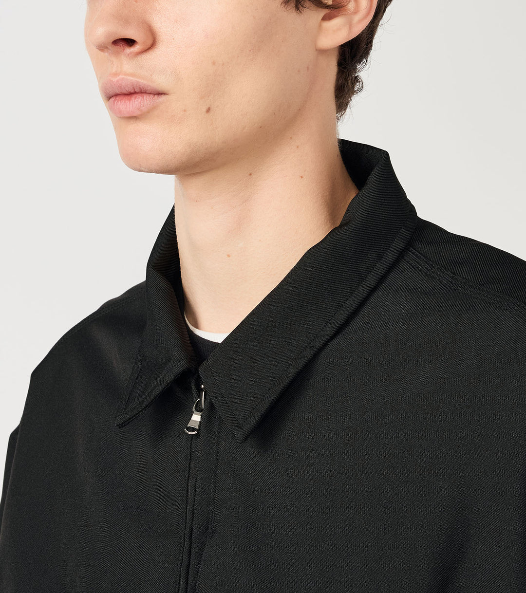 Polyester Twill Deck Jacket Dark Navy