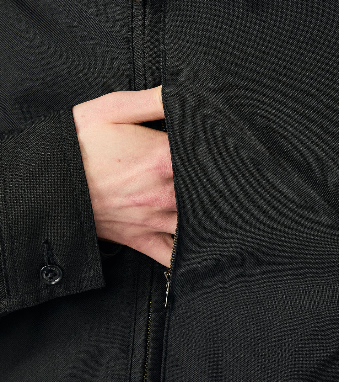 Polyester Twill Deck Jacket Dark Navy
