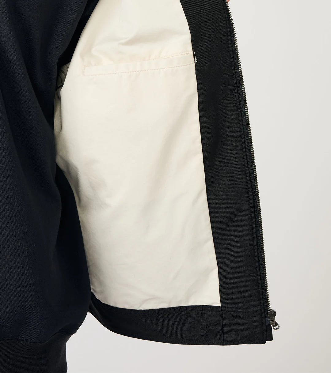 Polyester Twill Deck Jacket Dark Navy