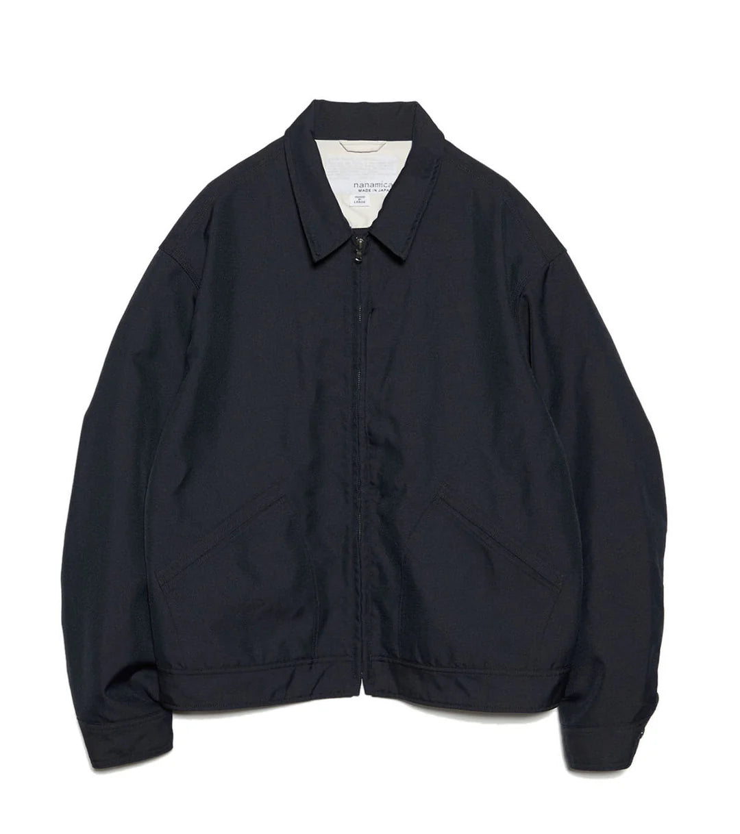 Polyester Twill Deck Jacket Dark Navy