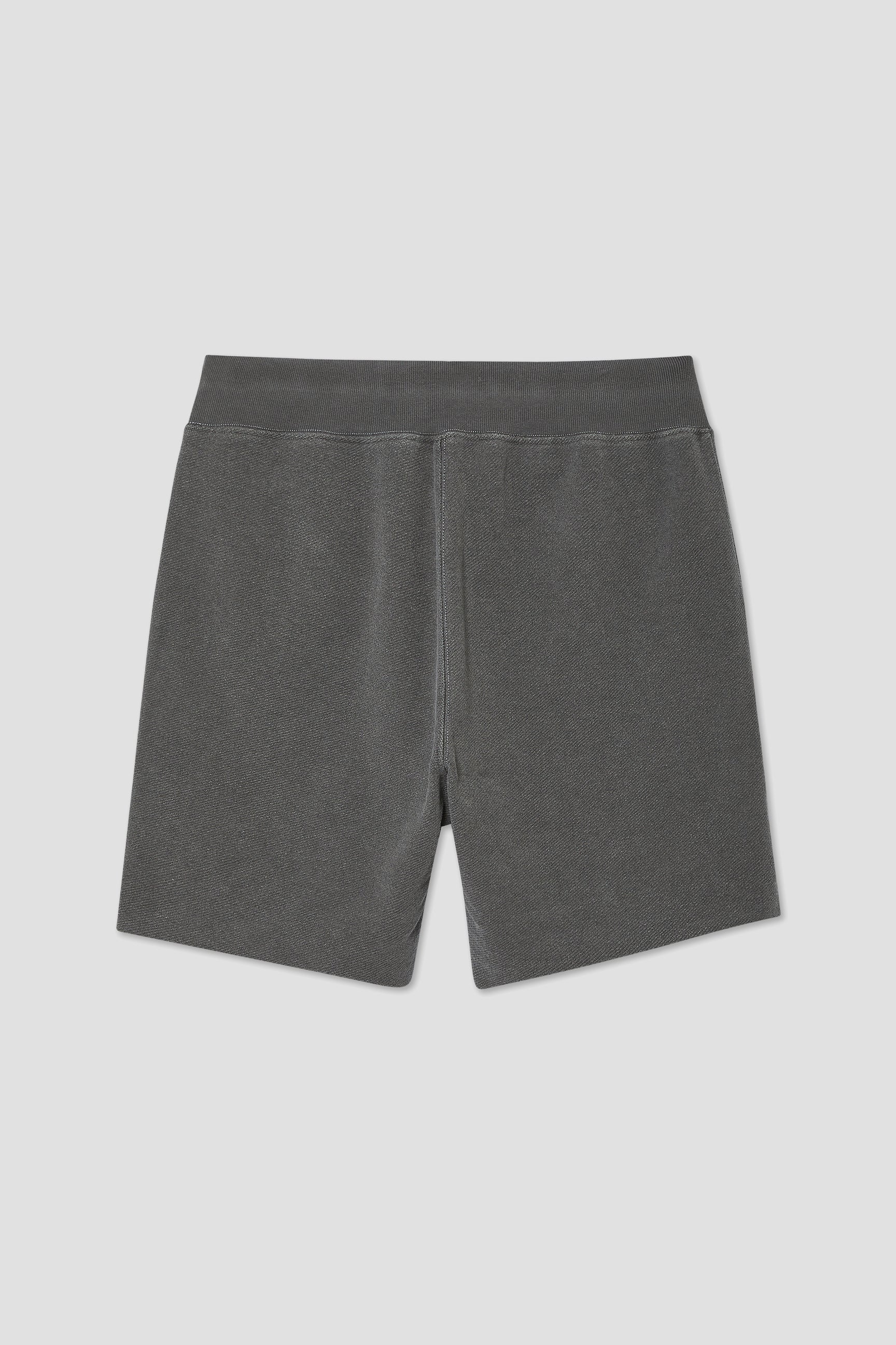 American Twill Back Terry Utility Sweat Short Faded Black