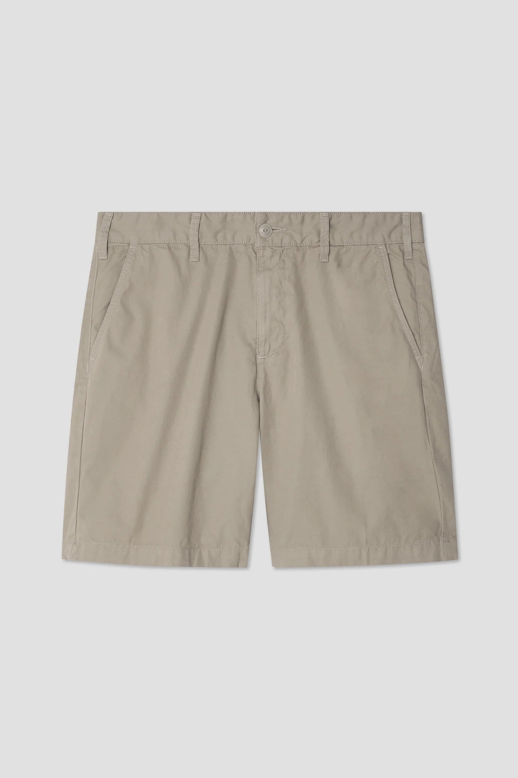 Relaxed Twill Short Khaki