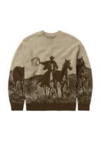 Spirit Of The Planes Knit Sweater Brown