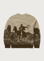 Spirit Of The Planes Knit Sweater Brown