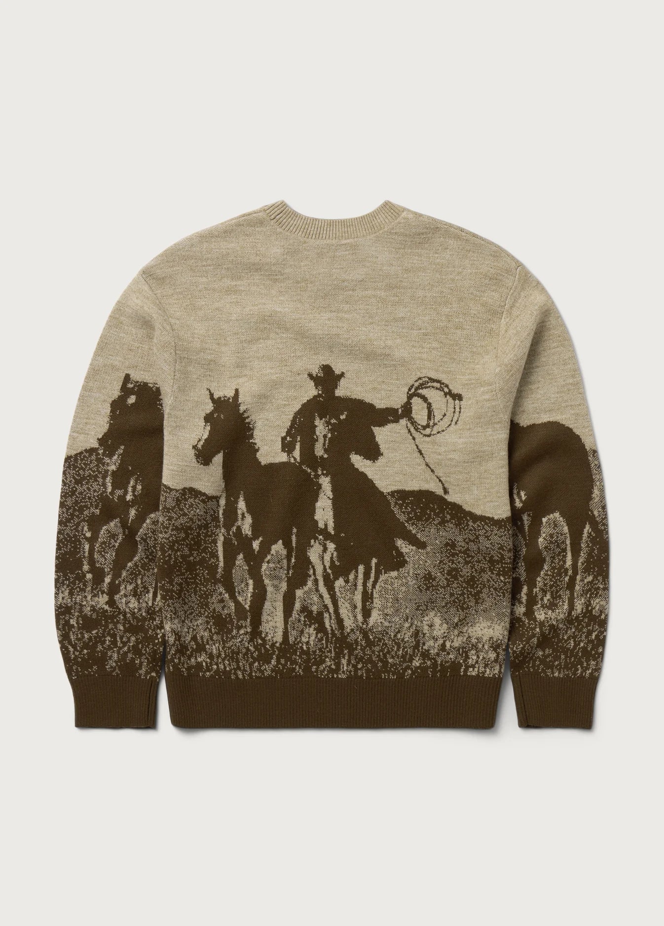 Spirit Of The Planes Knit Sweater Brown