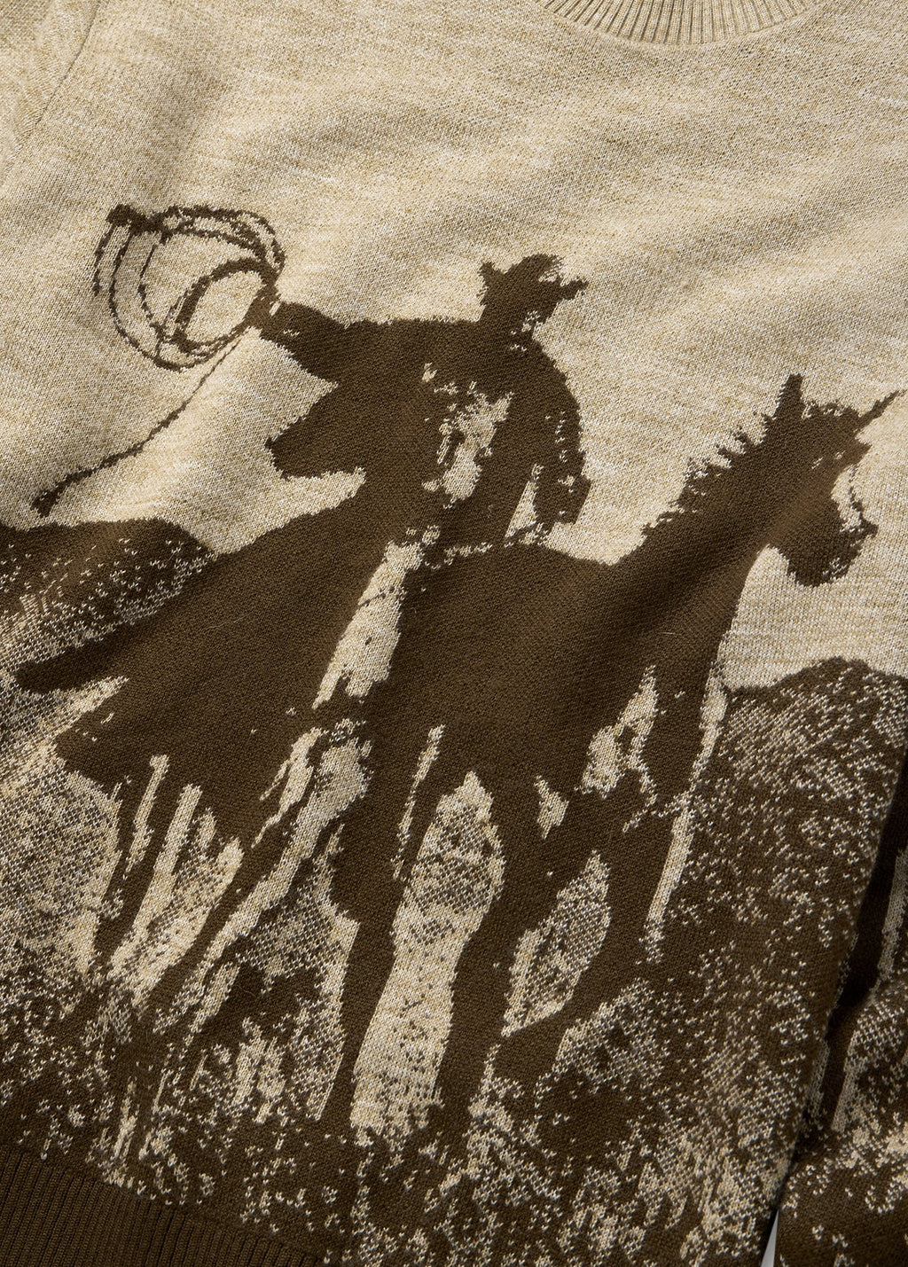 Spirit Of The Planes Knit Sweater Brown