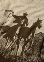 Spirit Of The Planes Knit Sweater Brown