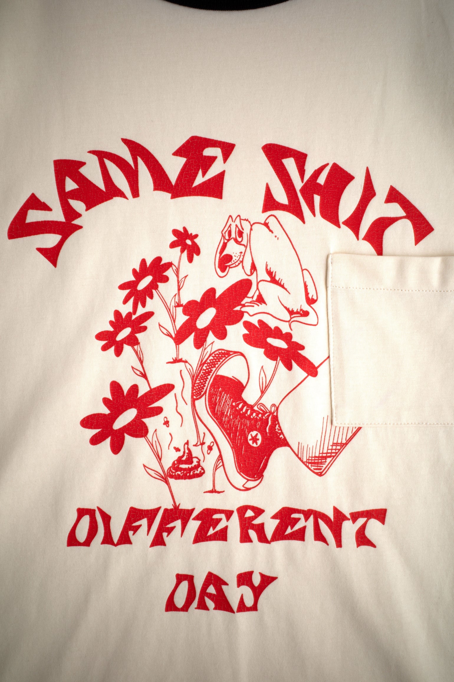 SHISHIKUI Ringa / OF*BG*VO*PR Tシャツ Jungles Jungles Same Shit Ringer Tee Birch – A-Priori