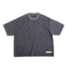 Wavy SS Tee Grey