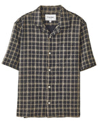 Wavy Linen SS Black