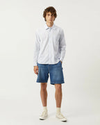 Berg Stripe LS White