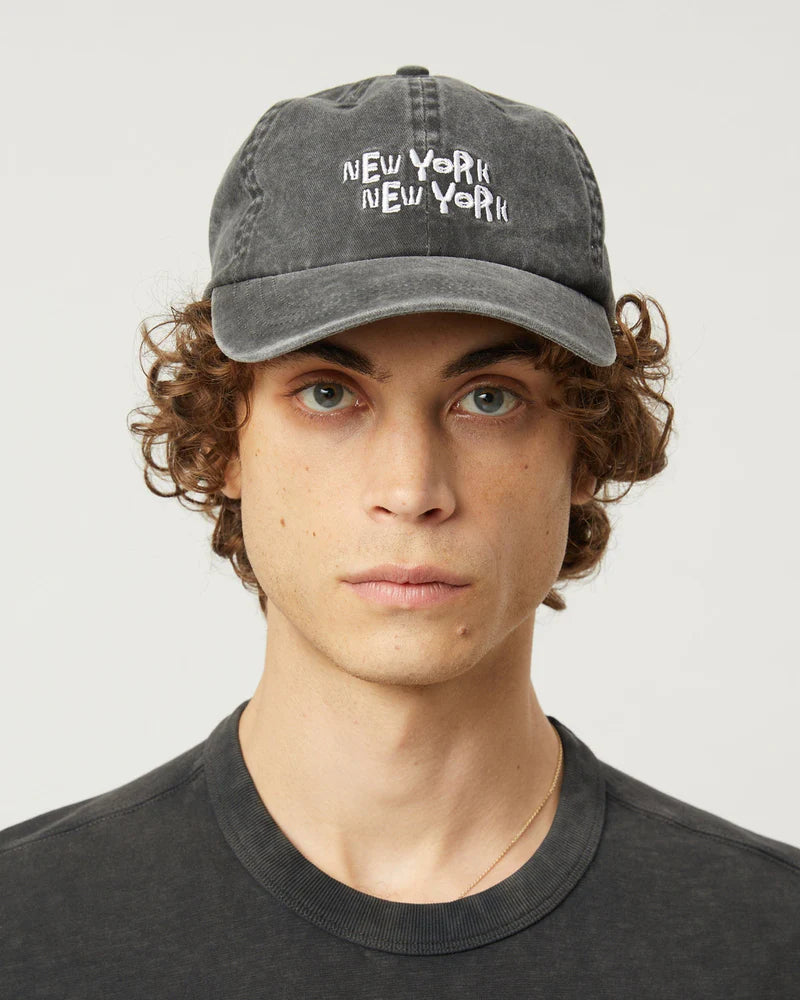80s NY Cap - Black