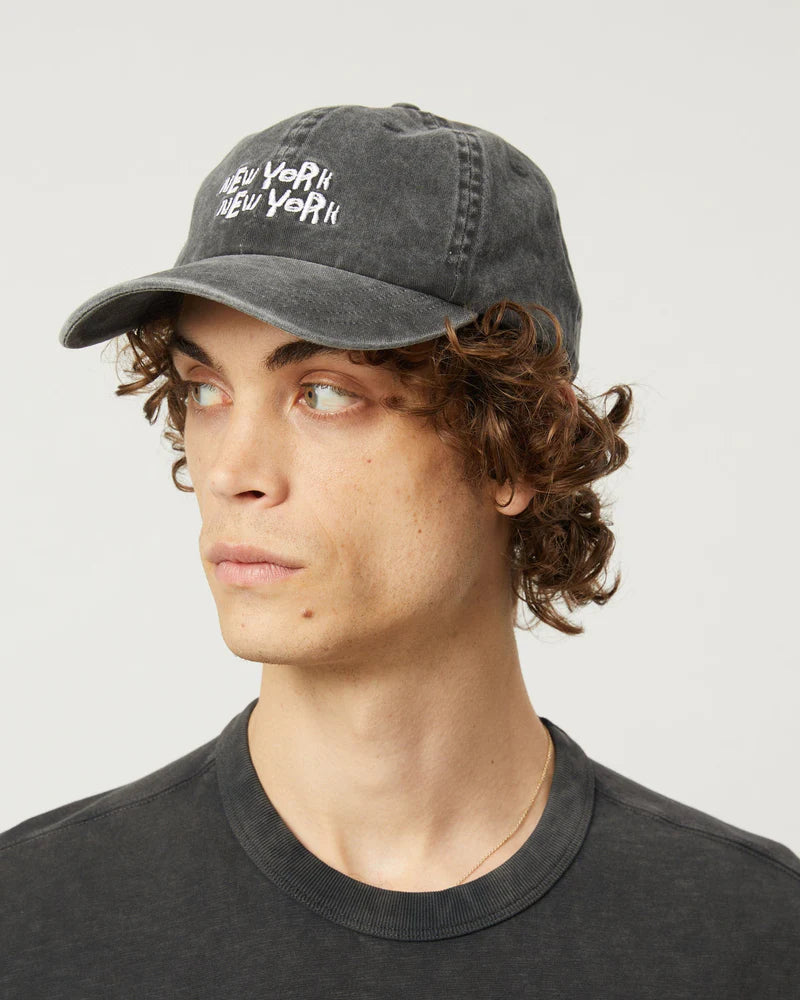 80s NY Cap - Black