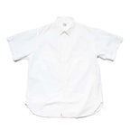 Short Sleeve Chambray Work Shirt White
