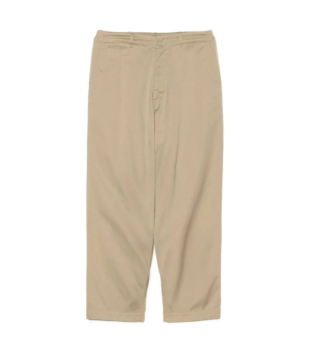Wide Chino Pants Khaki
