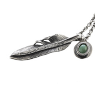 LIBERTY FEATHER NECKLACE / CHAIN 50cm