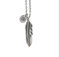 LIBERTY FEATHER NECKLACE / CHAIN 50cm