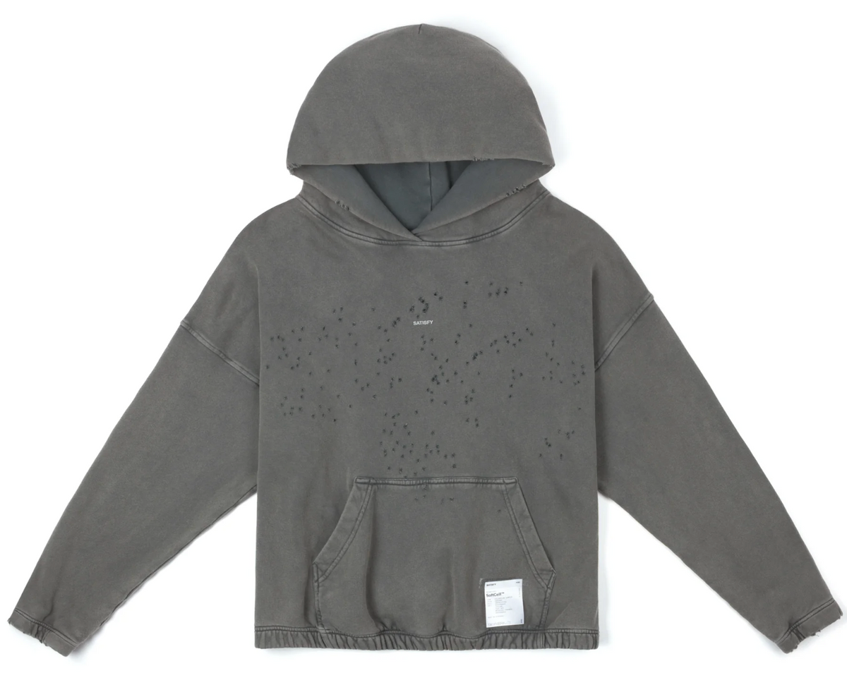 MothTech Hoodie Faded Black